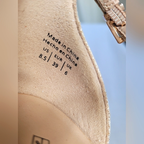 Call It Spring Rose Gold Heels - Picture 4 of 6